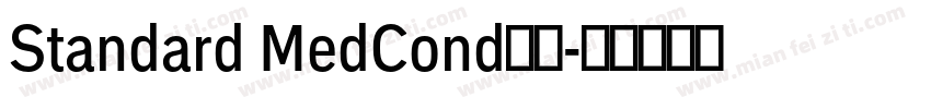 Standard MedCond字体字体转换